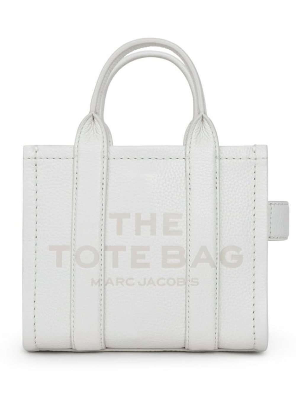 Marc Jacobs The Mini Leather Tote Bag With Top-Handle & Crossbody Strap